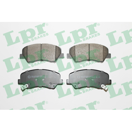 Колодки гальмівні дискові комплект LPR - LPR 05P1744 - зображення №1 LPR 05P1744