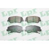 Колодки тормозные дисковые комплект LPR - LPR 05P1744 - изображение №1