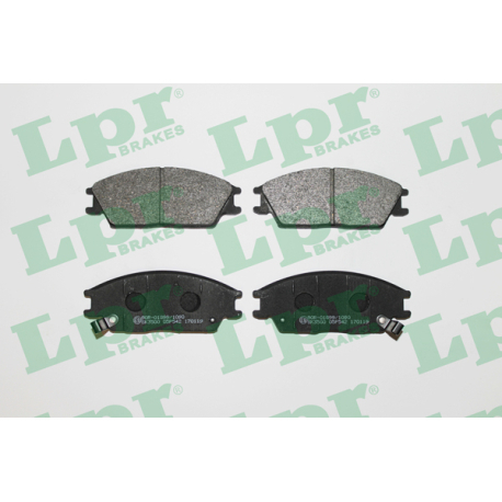 Колодки тормозные дисковые комплект LPR - LPR 05P542 - изображение №1 LPR 05P542