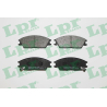 Колодки гальмівні дискові комплект LPR - LPR 05P542 - зображення №1
