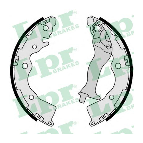 Колодки гальмівні комплект LPR - LPR 09350 - зображення №1 LPR 09350