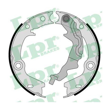 Колодки ручного (стоянкового) гальма LPR - LPR 09440 - зображення №1 LPR 09440