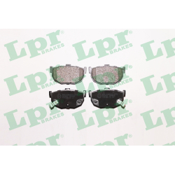 Колодки гальмівні дискові комплект LPR