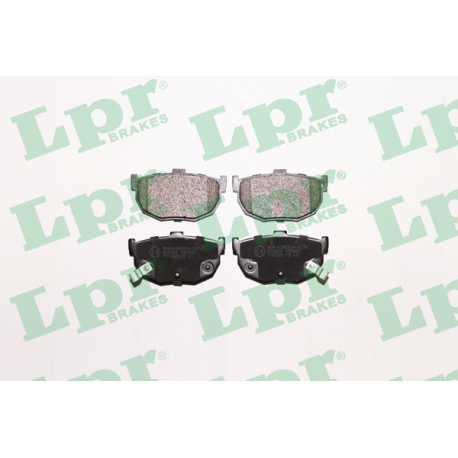 Колодки тормозные дисковые комплект LPR - LPR 05P089 - изображение №1 LPR 05P089