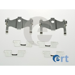 Монтажний комплект гальмівних колодок (дискове гальмо) ERT