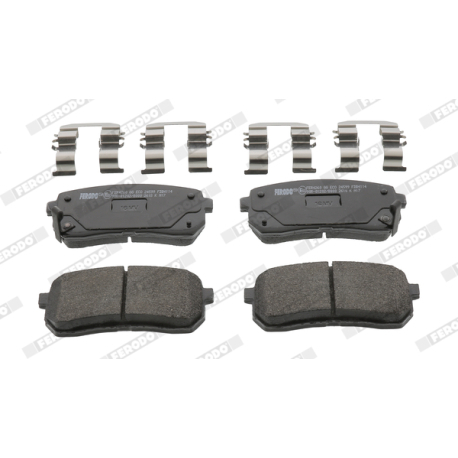 Колодки тормозные дисковые комплект задние Ferodo - FDB4114 - изображение №1 FDB4114