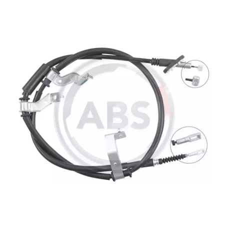 Трос стоянкової гальмівної системи A.B.S. ABS K19806. Фото 1 ABS K19806