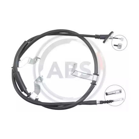 Трос стоянкової гальмівної системи A.B.S. ABS K19809. Фото 1 ABS K19809