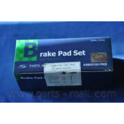 Колодки гальмівні дискові комплект передні Parts Mall Колодки гальмівні дискові комплект передні Parts Mall