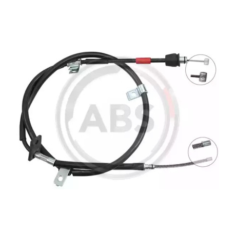 Трос стояночной тормозной системы A.B.S. ABS K19127. Фото 1 ABS K19127
