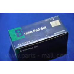 Колодки тормозные дисковые комплект передние Parts Mall