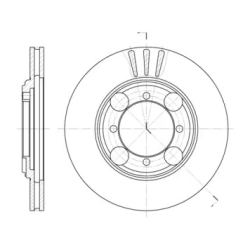 Диск тормозной передний ROADHOUSE