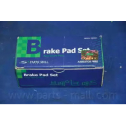 Колодки гальмівні дискові комплект передні Parts Mall