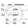 Монтажний комплект гальмівних колодок A.B.S. ABS 0813Q. Фото 1