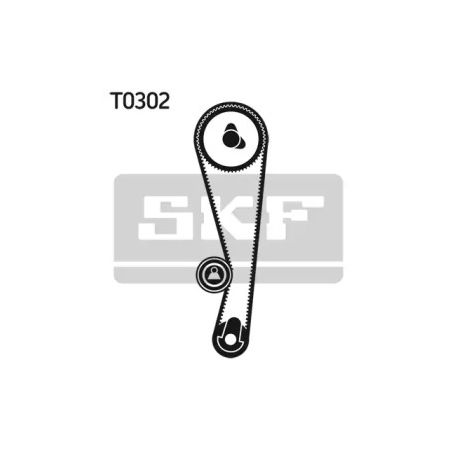 Комплект ремня ГРМ SKF VKMA 95030. Фото 1 VKMA 95030