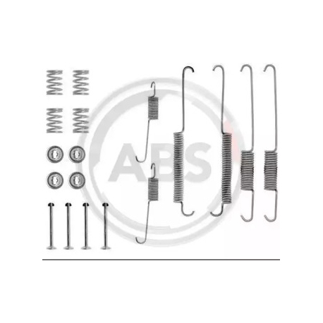 Монтажний комплект гальмівних колодок A.B.S. ABS 0640Q. Фото 1 ABS 0640Q