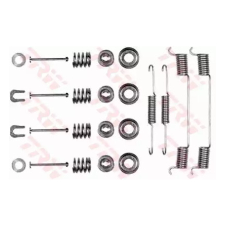 Монтажний комплект гальмівних колодок TRW SFK122. Фото 1 SFK122