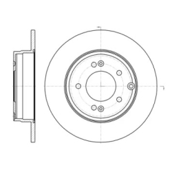 Диск тормозной задний ROADHOUSE
