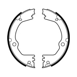 Колодки ручного (стояночного) тормоза Delphi