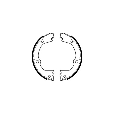 Колодки ручного (стоянкового) гальма Delphi LS2090. Фото 1 LS2090