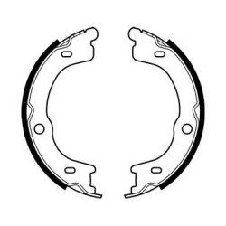 Колодки ручного (стояночного) тормоза Delphi