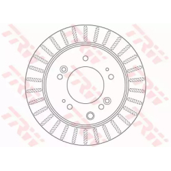 Диск гальмівний TRW