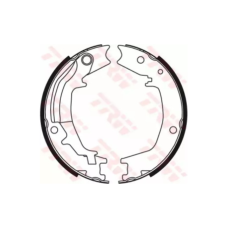 Колодки ручного (стоянкового) гальма TRW GS8489. Фото 1 GS8489