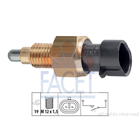 Датчик заднего хода FACET - 7.6073 - изображение №1 7.6073
