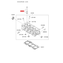 Болт кронштейна мотора 22320-02500 Mobis Болт кронштейна мотора 22320-02500 Mobis