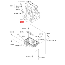 Масляный поддон 21510-02510 Mobis