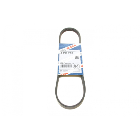 Поликлиновой ремень 4PK755 BOSCH - 1 987 946 017 - изображение №1 1 987 946 017