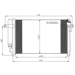 Радиатор кондиционера NRF Радиатор кондиционера NRF