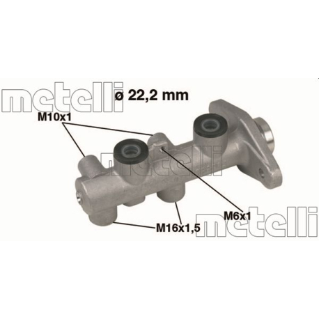 Цилиндр тормозной главный Metelli - 05-0345 - изображение №1 05-0345