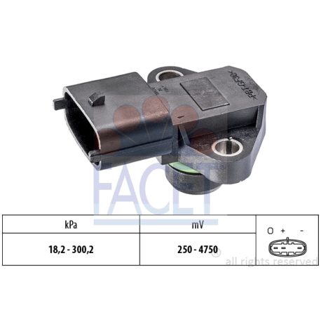Датчик давления наддува FACET - 10.3345 - изображение №1 10.3345