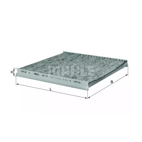 Фильтр салона Mahle LAK 131. Фото 1 LAK 131