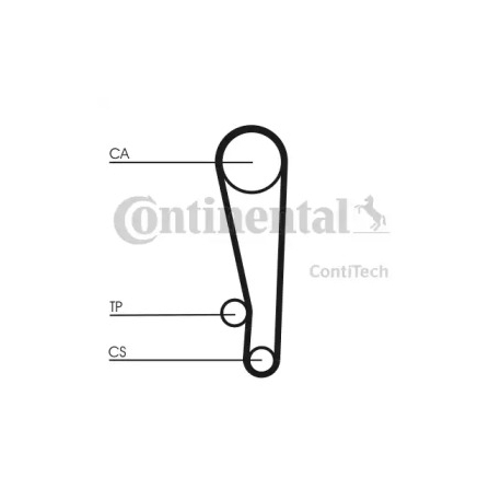 Ремень ГРМ Contitech CT CT1013. Фото 1 CT CT1013