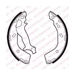 Колодки тормозные комплект Delphi Колодки тормозные комплект Delphi