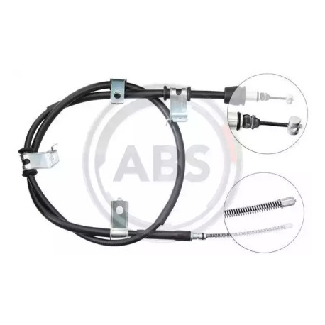 Трос стояночной тормозной системы A.B.S. ABS K19067. Фото 1 ABS K19067