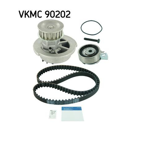 Ремень и ролик ремня распредвала с помпой 1.5 SKF VKMC 90202