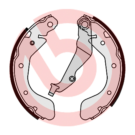 Колодки гальмівні задні Brembo Авео S 10 514