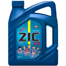 Масло ZIC X5 10W-40 полусинтетика 4л