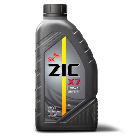 Масло ZIC X7 5W-40 синтетика 1л 132662