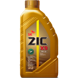 Масло ZIC X9 5W-40 синтетика 1л