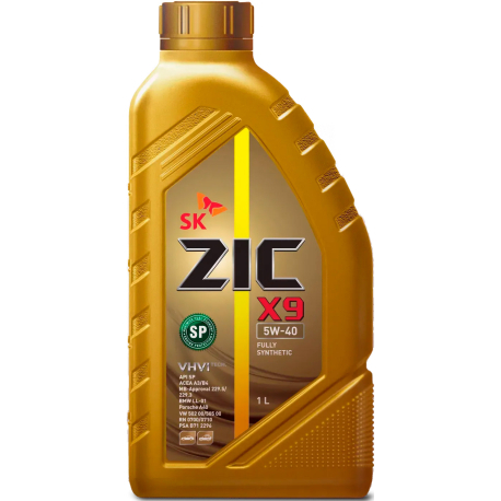 Масло ZIC X9 5W-40 синтетика 1л 132613