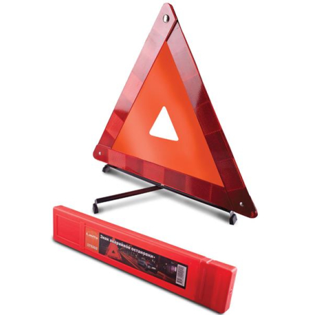 Знак Vitol аварийный усиленный пластиковая упаковка ZA006 Фото 1 LA 170202