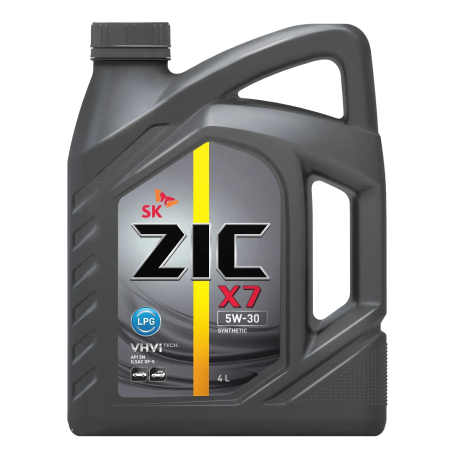 Масло ZIC X7 LPG 5W-30 синтетика 4л 162672