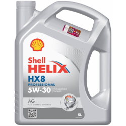 Масло Shell 5W-30 Helix HX8 Pro AG (GM dexos1 Gen 2) синтетика 5л