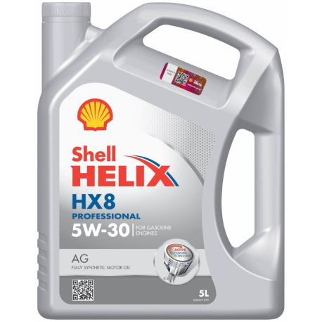 Масло Shell 5W-30 Helix HX8 Pro AG (GM dexos1 Gen 2) синтетика 5л 550054289