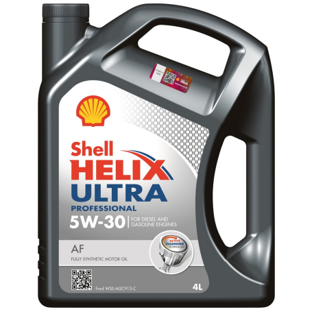 Масло Shell 5W-30 Helix Ultra Pro AF синтетика 4л 550046650