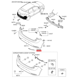 Фонарь задний правый 92406-4X200 Mobis